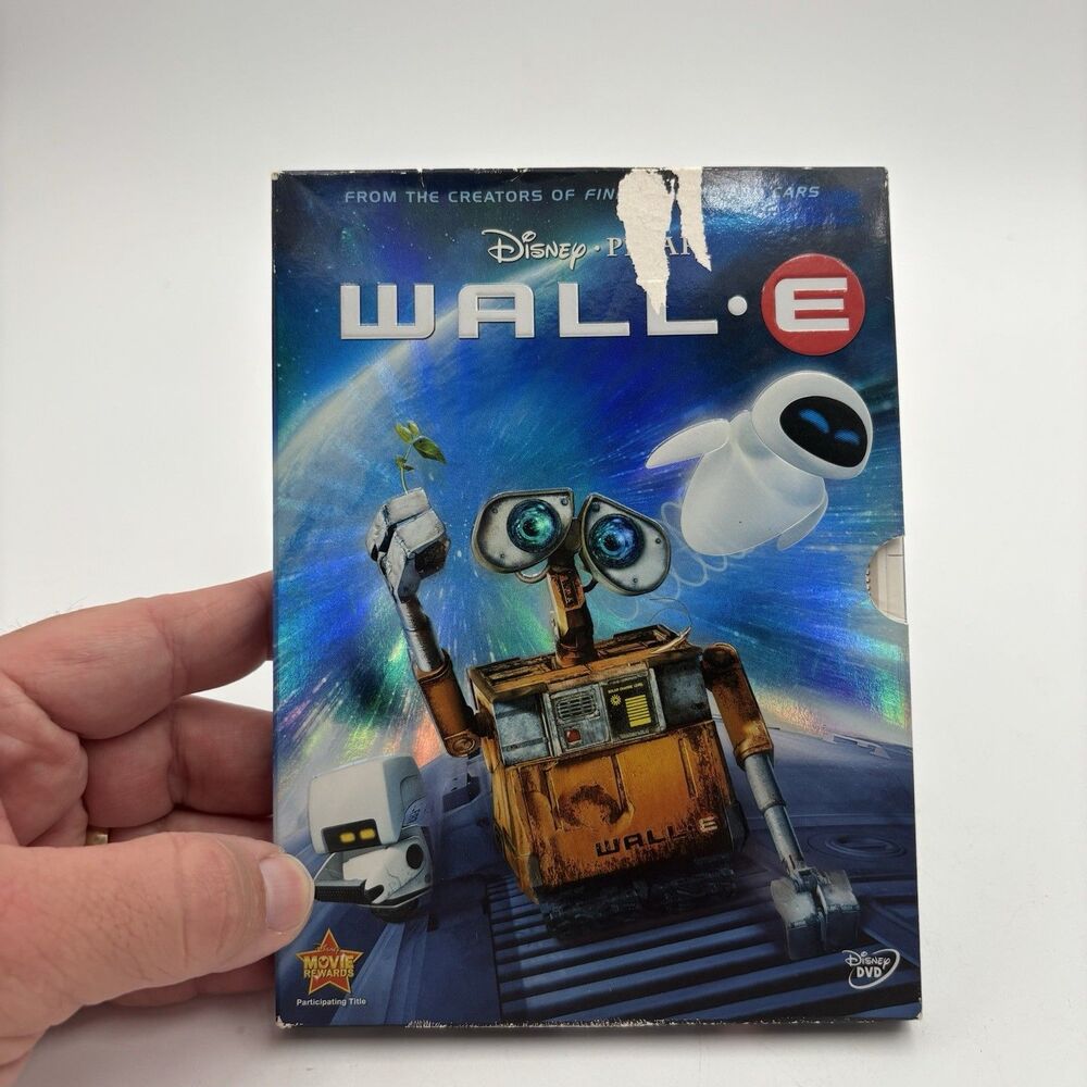 Disney Pixar WALL-E DVD 2008 Eco Packaging Slipcover Andrew Stanton Movie G